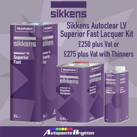 Sikkens Autoclear LV Superior Fast 5L 